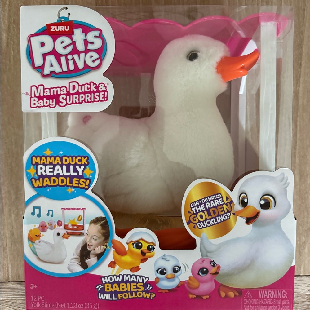 Pets Alive Mama Duck and Baby Surprise ZURU Babies Eggs Waddles Hot Toy